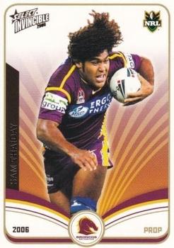 2006 Select Invincible #10 Sam Thaiday Front